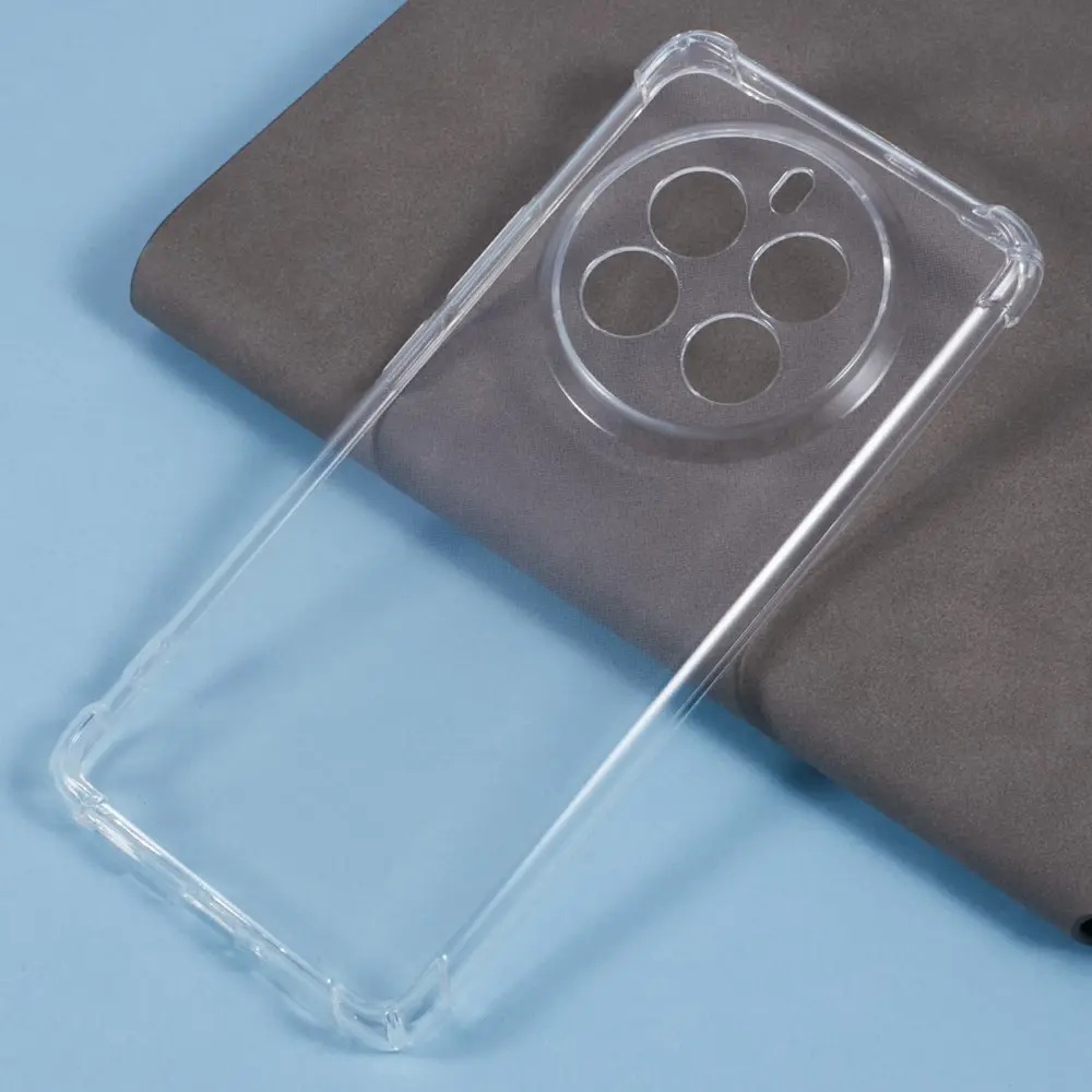 Realme 12 Pro Hoesje Schokbestendig en Dun TPU Back Cover Transparant afbeelding 5