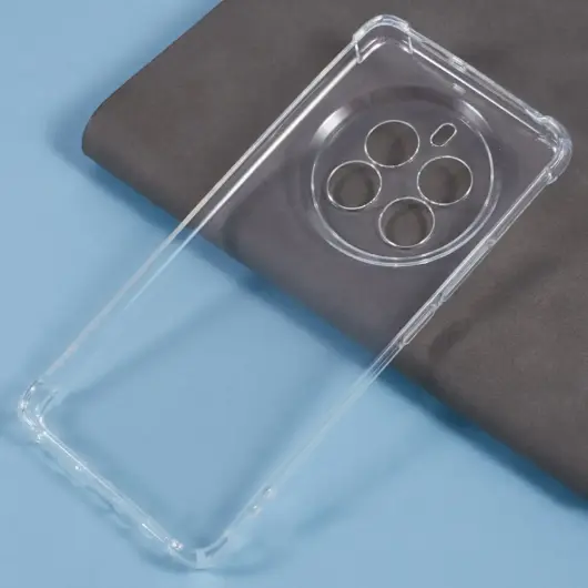 Realme 12 Pro Hoesje Schokbestendig en Dun TPU Back Cover Transparant afbeelding 4