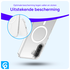 Samsung Galaxy A56 Hoesje Hard Back Cover met MagSafe Transparant afbeelding 3