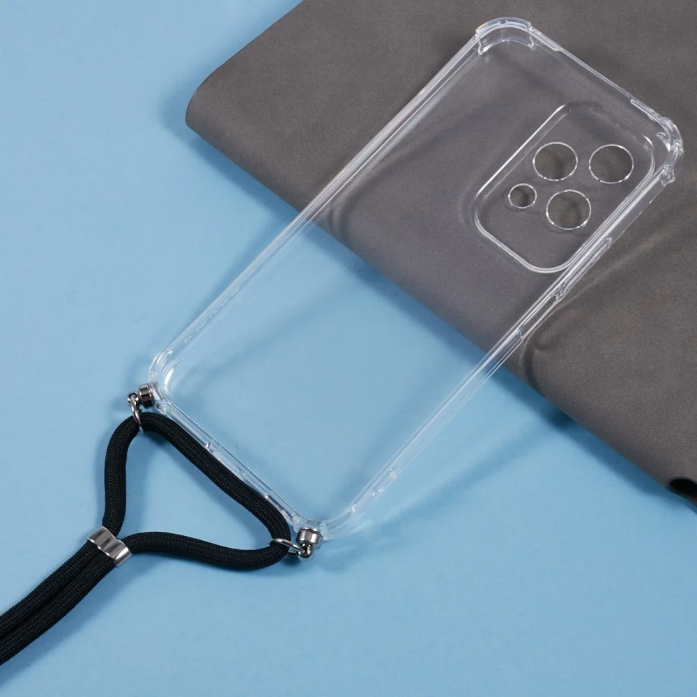 Honor 200 Lite Hoesje met Koord Schokbestendig TPU Transparant afbeelding 7
