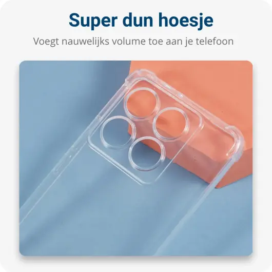 Xiaomi 14T Hoesje met Koord Schokbestendig TPU Transparant afbeelding 10