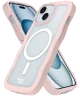 HappyCase Wavy Apple iPhone 15 / 14 / 13 Hoesje MagSafe Back Cover Roze