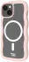 HappyCase Wavy Apple iPhone 15 / 14 / 13 Hoesje MagSafe Back Cover Roze afbeelding 17