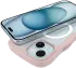 HappyCase Wavy Apple iPhone 15 / 14 / 13 Hoesje MagSafe Back Cover Roze afbeelding 10