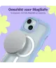 HappyCase Wavy Apple iPhone 15 / 14 / 13 Hoesje MagSafe Back Cover Blauw