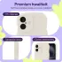 HappyCase Wavy Apple iPhone 16 Hoesje TPU Back Cover Beige afbeelding 3