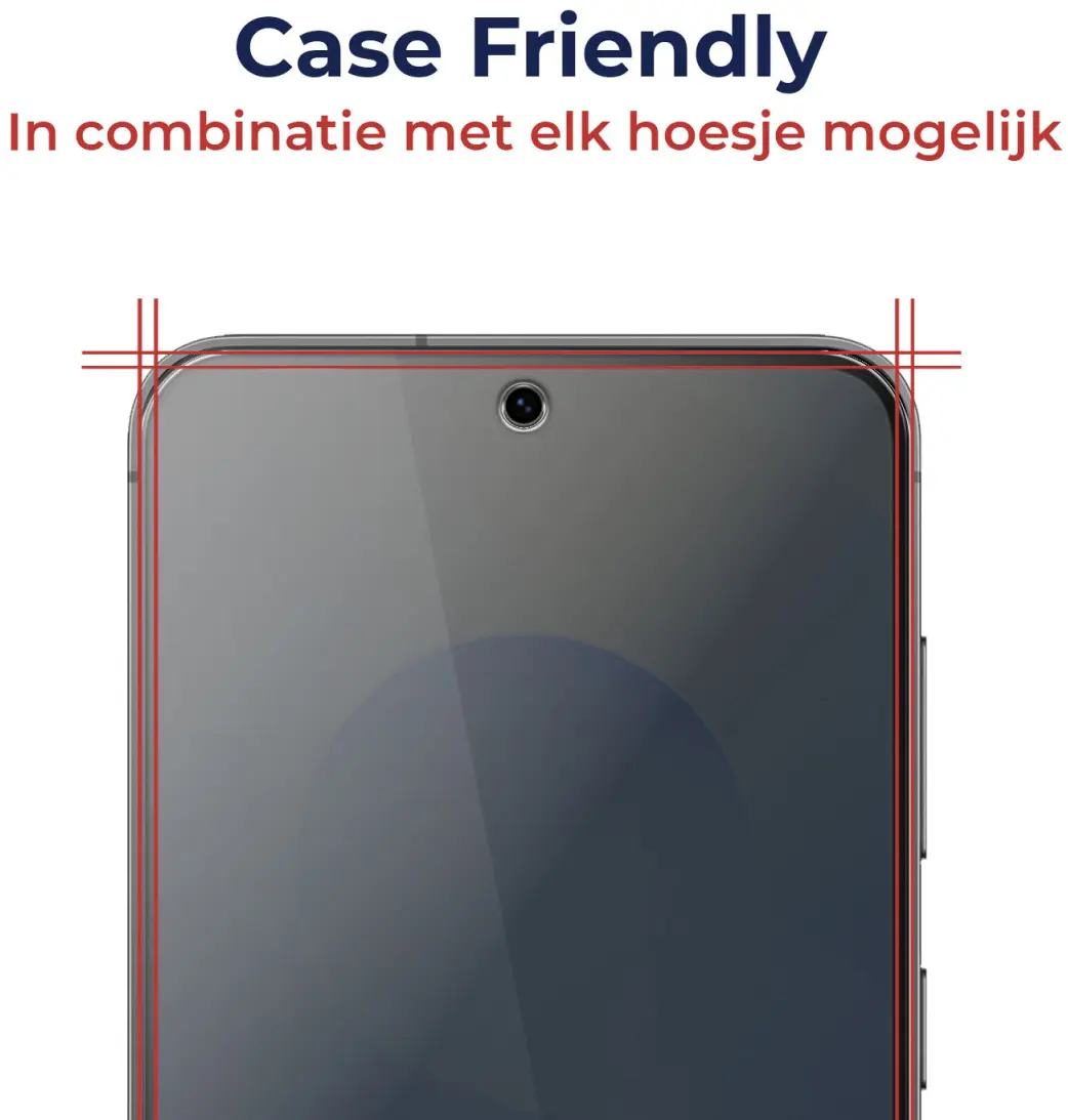 Rosso Samsung Galaxy S25 Plus Privacy Glass met Installatietray Dust Removal afbeelding 6