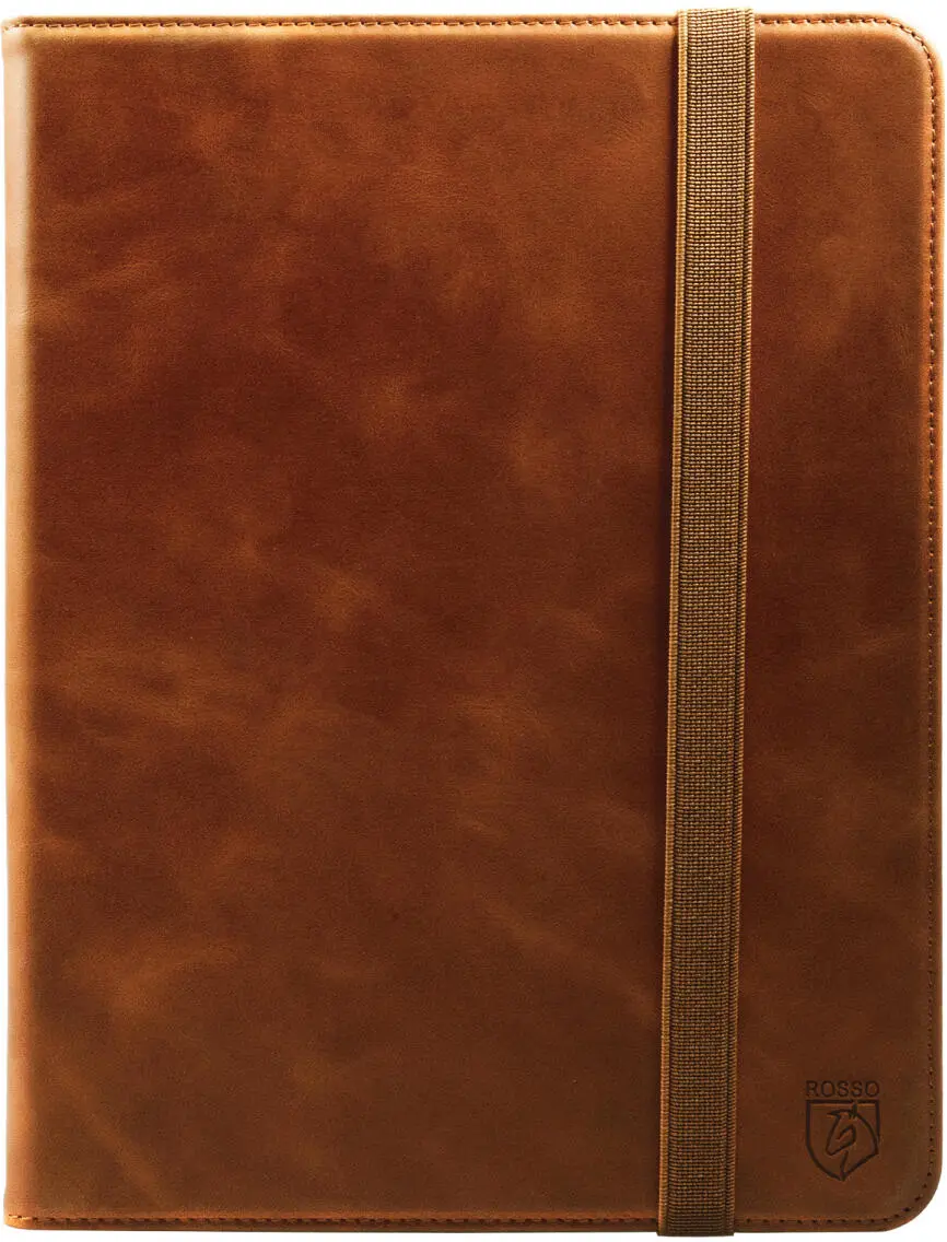 Rosso Deluxe Apple iPad Air 13 (24/25) Hoes Book Case Echt Leer Bruin afbeelding 8