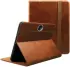 Rosso Deluxe OnePlus Pad 2 Hoes Book Case Echt Leer Bruin afbeelding 1
