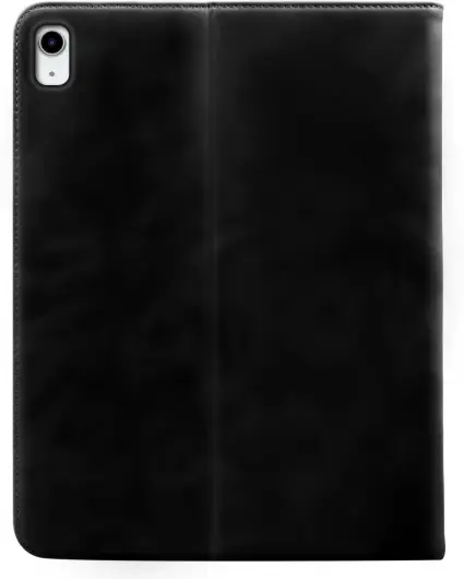 Rosso Deluxe Apple iPad 10.2 / Pro 10.5 Hoes Book Case Echt Leer Zwart afbeelding 2