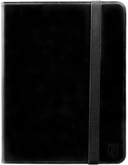 Rosso Deluxe Apple iPad 11 (2025) / 10.9 (2022) Hoes Book Case Echt Leer Zwart afbeelding 9