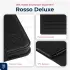 Rosso Deluxe Apple iPad 11 (2025) / 10.9 (2022) Hoes Book Case Echt Leer Zwart afbeelding 5