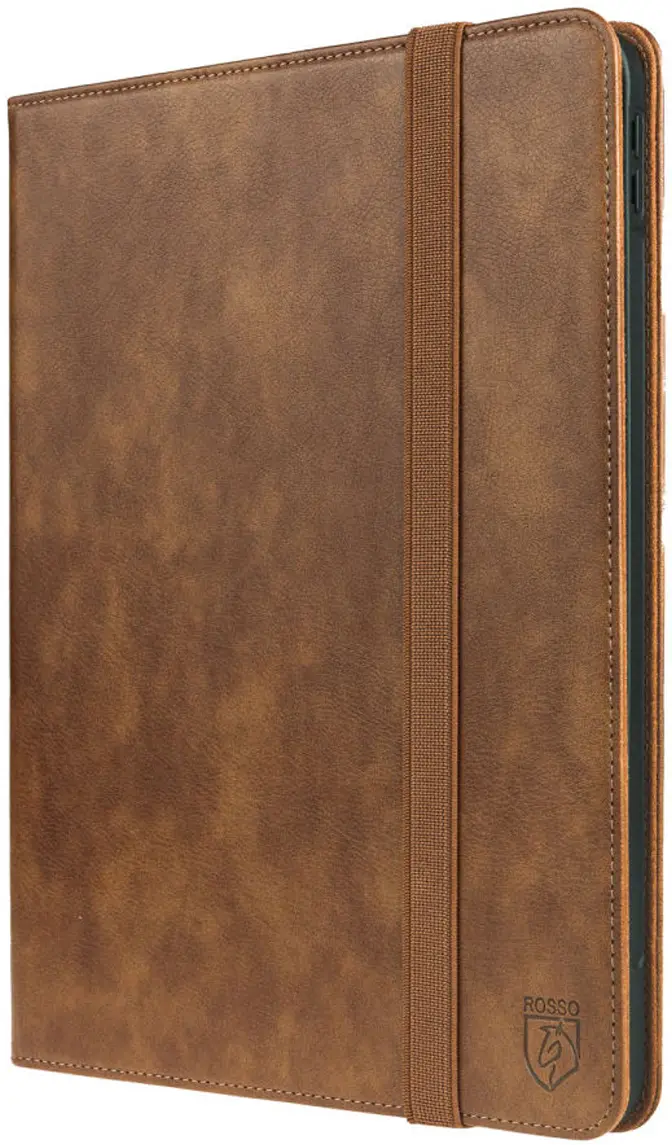 Rosso Element Apple iPad Air 10.5 (2019) Hoes Book Case Bruin afbeelding 8