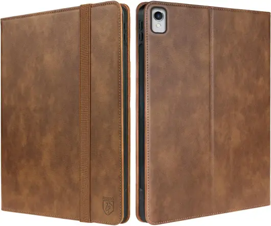 Rosso Element Apple iPad Air 10.5 (2019) Hoes Book Case Bruin afbeelding 2