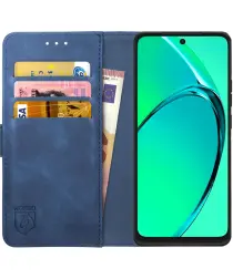 Rosso Element Oppo A60 5G / A40 / A40m Hoesje Book Case Wallet Blauw