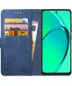 Rosso Element Oppo A60 5G / A40 / A40m Hoesje Book Case Wallet Blauw