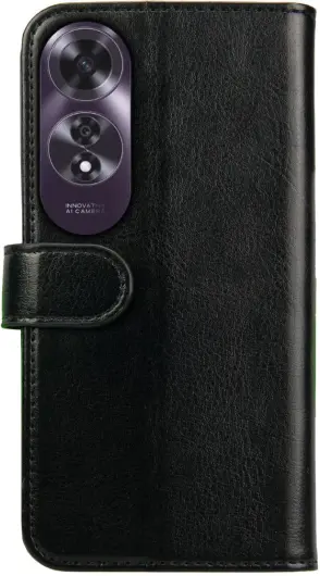 Rosso Element Oppo A60 4G Hoesje Book Case Wallet Zwart afbeelding 2