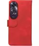 Rosso Element Oppo A60 4G Hoesje Book Case Wallet Rood