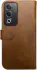 Rosso Element Oppo A80 Hoesje Book Case Wallet Bruin afbeelding 2