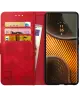 Rosso Element Motorola Edge 50 Ultra Hoesje Book Case Wallet Rood