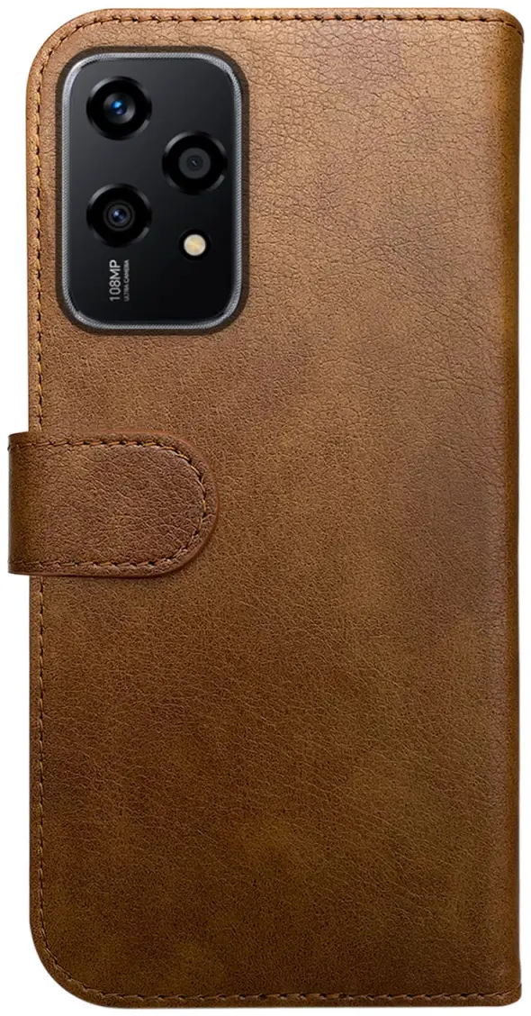 Rosso Element Honor 200 Lite Hoesje Book Case Wallet Bruin afbeelding 2
