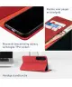 Rosso Element Samsung Galaxy A26 Hoesje Book Case Wallet Rood