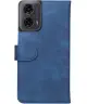 Rosso Element Motorola Moto G35 Hoesje Book Case Wallet Blauw