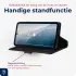 Rosso Deluxe Samsung Galaxy A56 Hoesje Echt Leer Book Case Zwart afbeelding 9