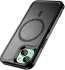 Apple iPhone 14 Hoesje Dual-Layer Hybride Back Cover met MagSafe Zwart afbeelding 9