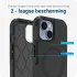 Apple iPhone 15 Hoesje Dual-Layer Hybride Back Cover met MagSafe Zwart afbeelding 3