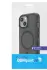 Apple iPhone 15 Hoesje Dual-Layer Hybride Back Cover met MagSafe Zwart afbeelding 12