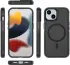 Apple iPhone 15 Hoesje Dual-Layer Hybride Back Cover met MagSafe Zwart afbeelding 10