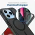 Apple iPhone 15 Pro Max Hoesje Dual-Layer Hybride Back Cover met MagSafe Zwart afbeelding 6