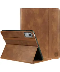 Rosso Element Lenovo Tab M11 Hoes Book Case Bruin