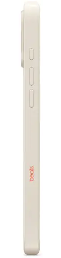 Origineel Beats Apple iPhone 16 Pro Max Hoesje MagSafe Hard Case Beige afbeelding 4