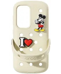 Origineel Samsung Galaxy S25 Hoesje Crocs Case Bone Beige