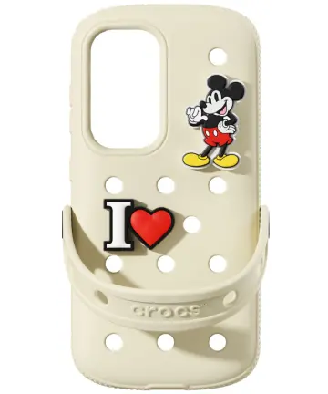 Origineel Samsung Galaxy S25 Hoesje Crocs Case Bone Beige Hoesjes