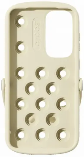 Origineel Samsung Galaxy S25 Plus Hoesje Crocs Case Bone Beige afbeelding 4