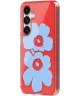 Origineel Samsung Galaxy S25 Hoesje Unikko Hybrid Case Blauw/Rood