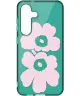 Origineel Samsung Galaxy S25 Hoesje Unikko Hybrid Case Groen/Roze