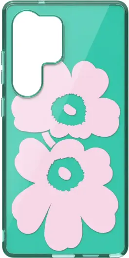 Origineel Samsung Galaxy S25 Ultra Hoesje Unikko Hybrid Case Groen/Roze afbeelding 4