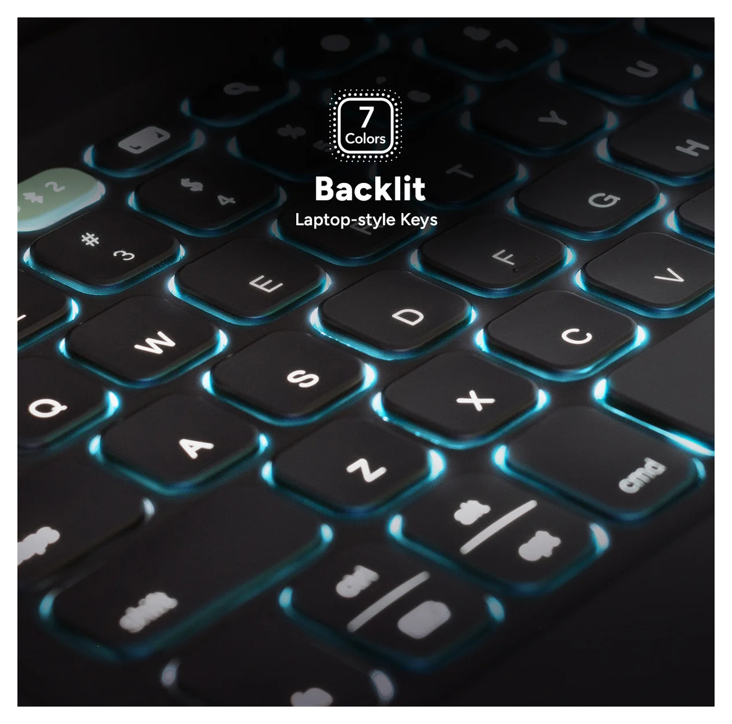 ZAGG Pro Keys 2 iPad Pro 11 (2024/2025) Toetsenbord Hoes Book Case QWERTZ Zwart afbeelding 8