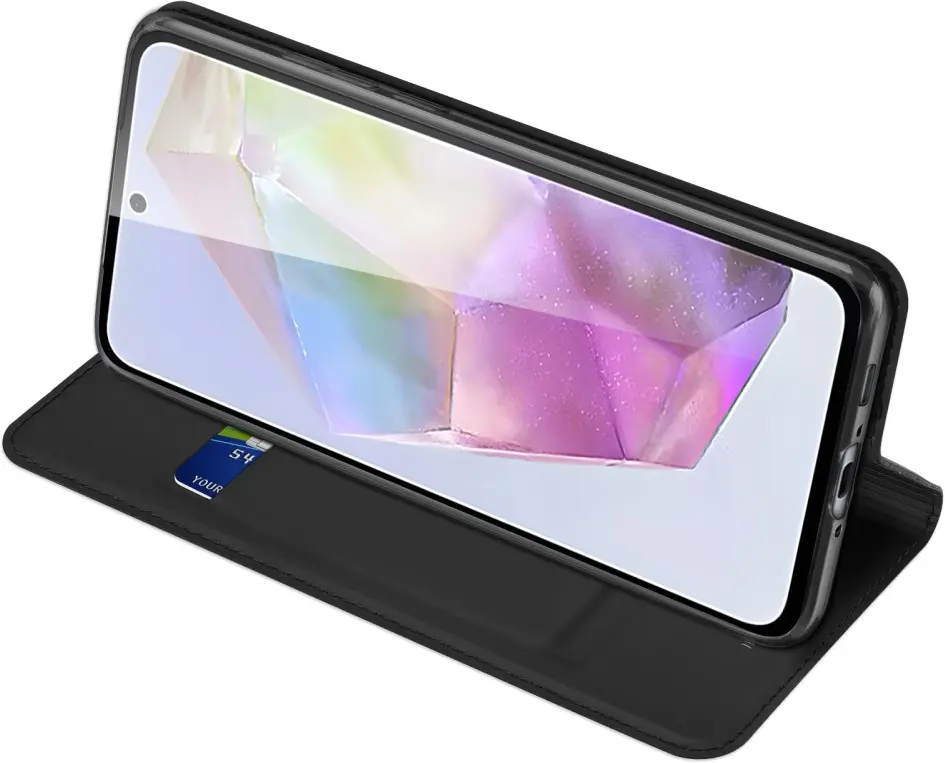 Dux Ducis Skin Pro Samsung Galaxy A36 / A56 Hoesje Portemonnee Book Case Zwart afbeelding 6