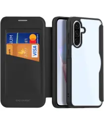 Dux Ducis Skin X Pro Samsung Galaxy A36/A56 Hoesje MagSafe Book Case Zwart afbeelding