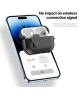 Dux Ducis PECP Apple AirPods Pro 1 / 2 Hoesje met Aluminum Haak Wit