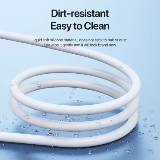 Duzzona A11 65W USB-C naar USB-C Kabel Power Delivery 1M Wit afbeelding 9