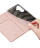 Dux Ducis Skin Pro Samsung Galaxy A26 Hoesje Portemonnee Book Case Roze