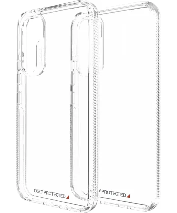 ZAGG Gear4 D3O Crystal Palace Samsung Galaxy A54 Hoesje Back Cover Transparant Hoesjes