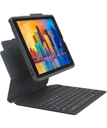 ZAGG Pro Keys Apple iPad Air 10.2 (2021/2020/2019) Hoes QWERTZ Toetsenbord Zwart Hoesjes