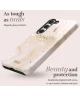 MIO MagSafe / Qi2 Samsung Galaxy S25 Plus Hoesje Hard Shell Cover Gold Marble